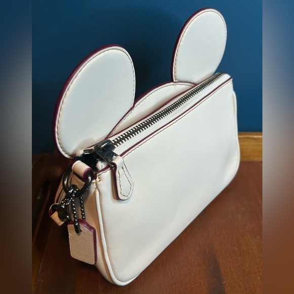 Disney x Coach Mickey Mouse Ears Wristlet Clutch LE F59529